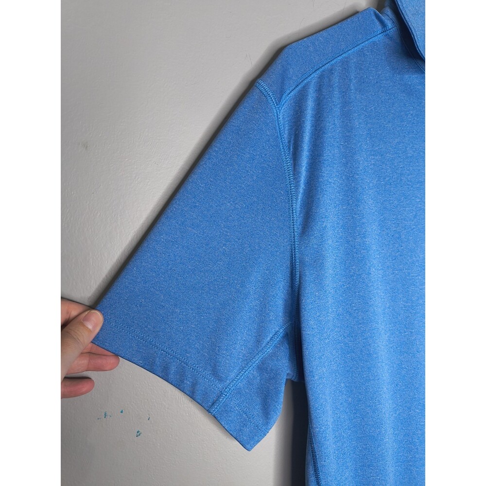 Tommy Bahama Blue Mens Polo Collar Performance Quick Dry Shirt Size Medium - Picture 2 of 12